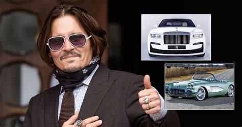 johnny depp sports cars.